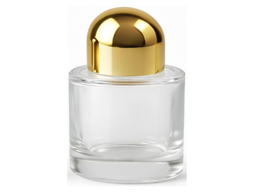 100ml halo perfume bottle gold cap