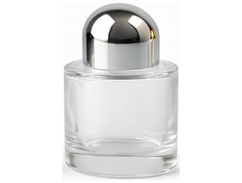 100ml halo perfume bottle silver cap