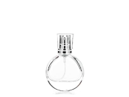 25ml parthenon perfume bottle with silver cap