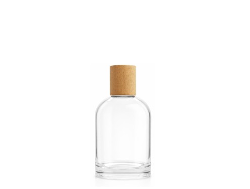 30ml cloche perfume bottle wood cap