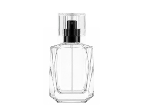35ml trilliant perfume bottle with gold cap