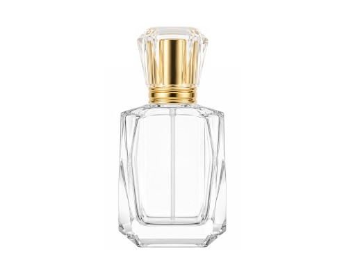 35ml trilliant perfume bottle with gold cap