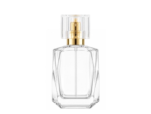 35ml trilliant perfume bottle with gold cap