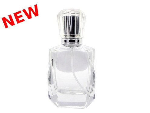 35ml trilliant perfume bottle with silver cap