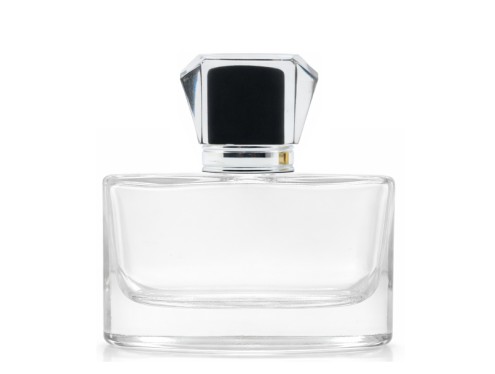 40ml narcissus perfume bottle with black silver cap