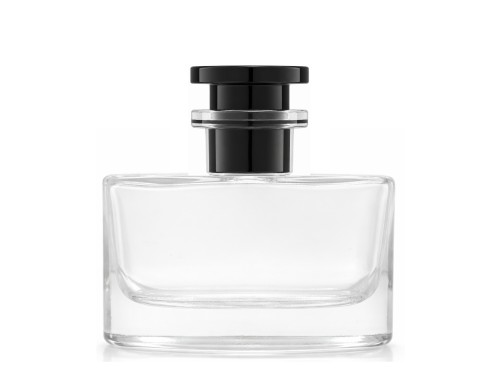 40ml narcissus perfume bottle with clear black cap