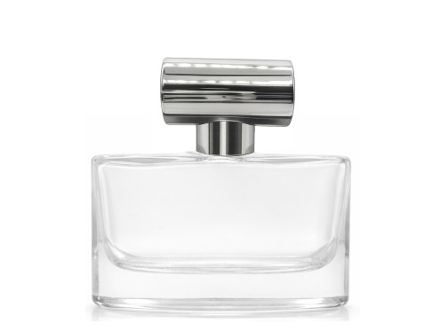 40ml narcissus perfume bottle with silver oval cap