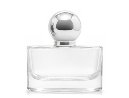 40ml narcissus perfume bottle with silver sphere cap