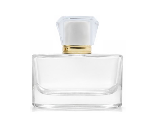 40ml narcissus perfume bottle with white gold cap