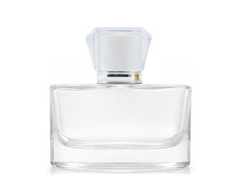 40ml narcissus perfume bottle with white silver cap