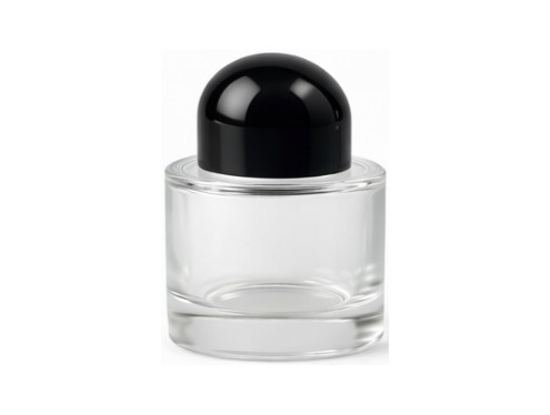 50ml halo perfume bottle black cap