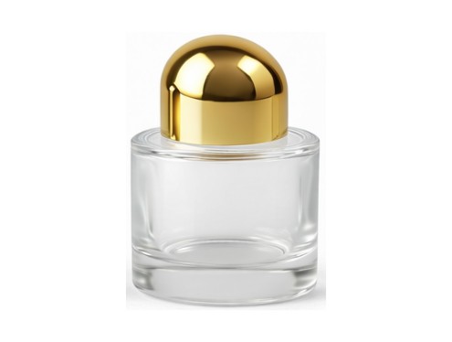 50ml halo perfume bottle gold cap