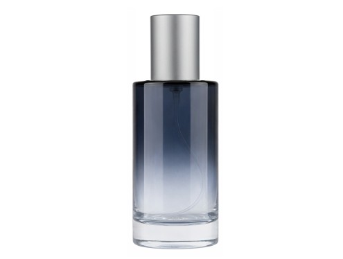 50ml pisa clear perfume bottle with matte silver cap