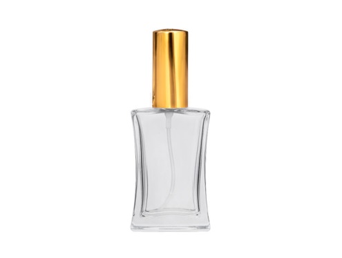 50ml plaza perfume bottle gold cap