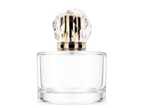 50ml rotunda clear perfume bottle gold diamond cap
