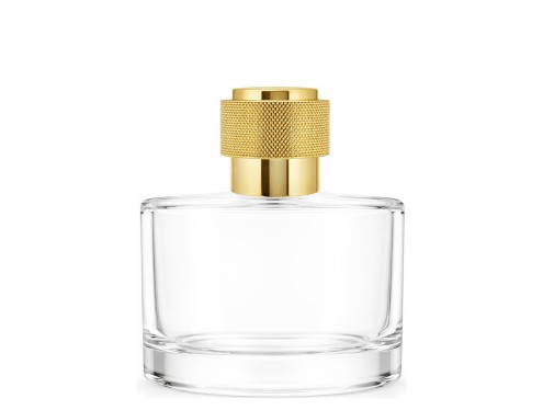 50ml rotunda clear perfume bottle with gold round cap