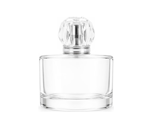 50ml rotunda clear perfume bottle silver diamond cap