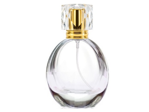 55ml pantheon perfume bottle with gold square cap