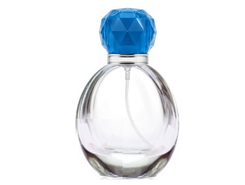 55ml pantheon perfume bottle with teal silver cap