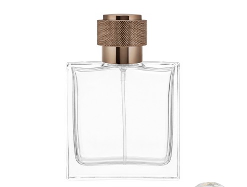 60ml piazza perfume bottle bronze round cap