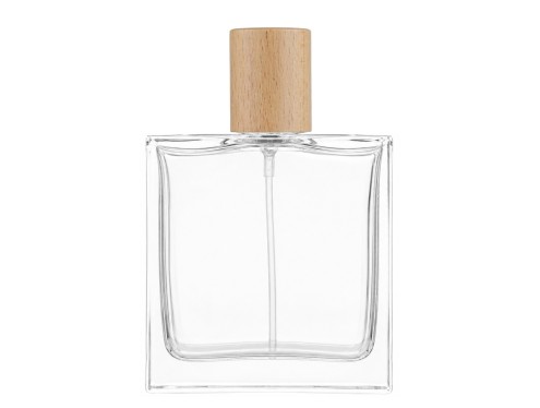 60ml piazza perfume bottle wood cap